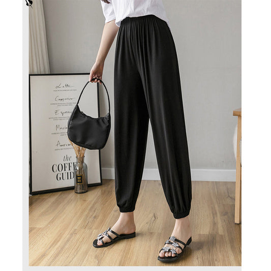 Casual Wide Leg Cropped Pant