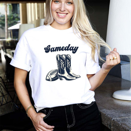Touchdown Triumph: Gameday Gridiron Glory T-Shirt