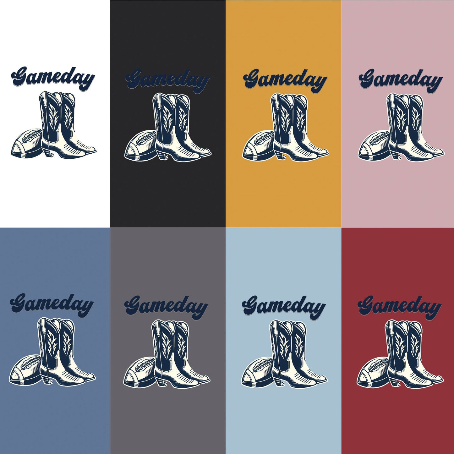 Touchdown Triumph: Gameday Gridiron Glory T-Shirt