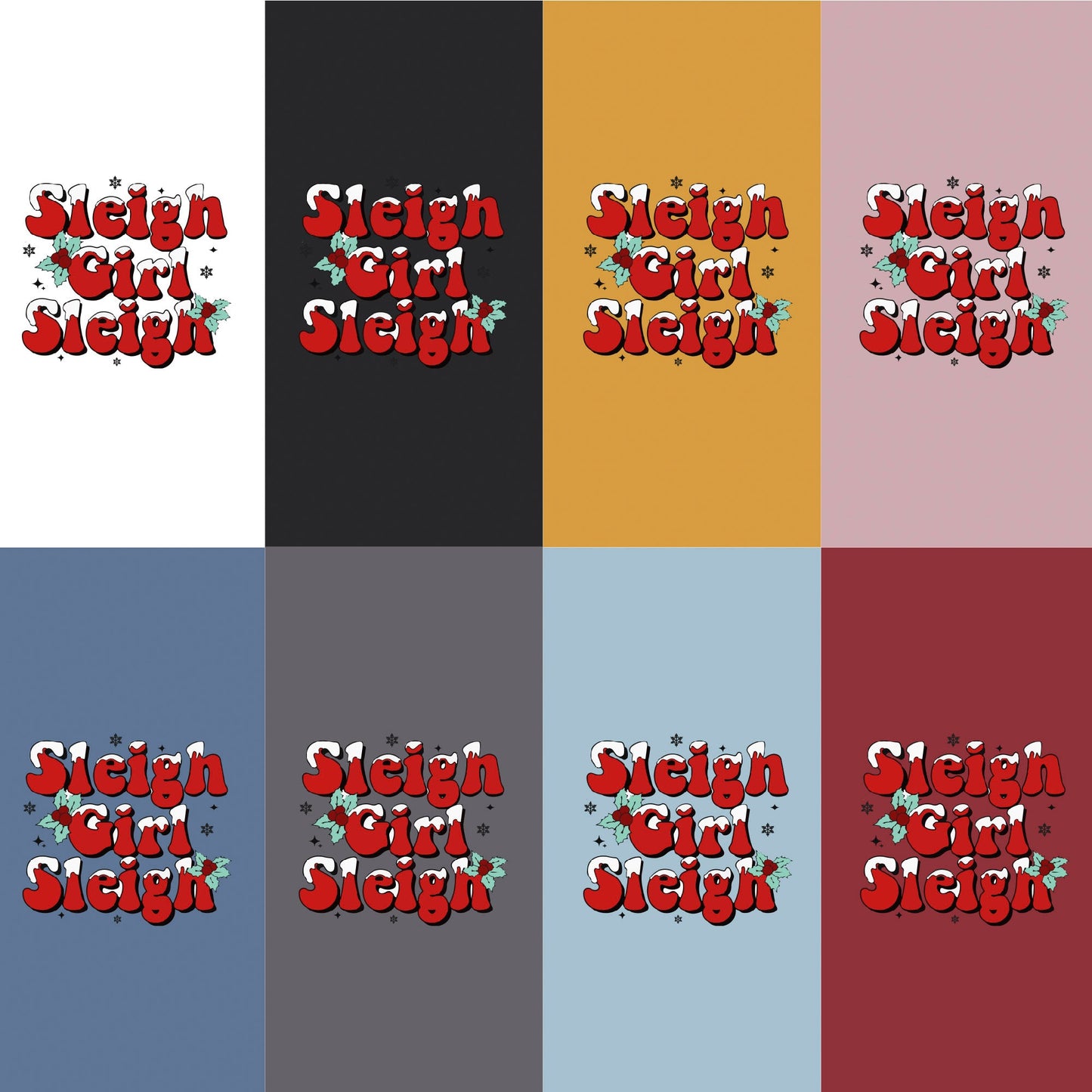 Spread Cheer 'Sleigh Girl Sleigh' Christmas T-shirt
