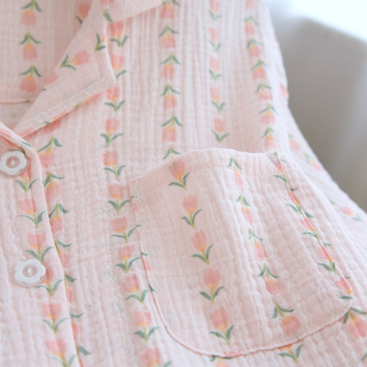Floral Striped Pattern Lounge Coordinates