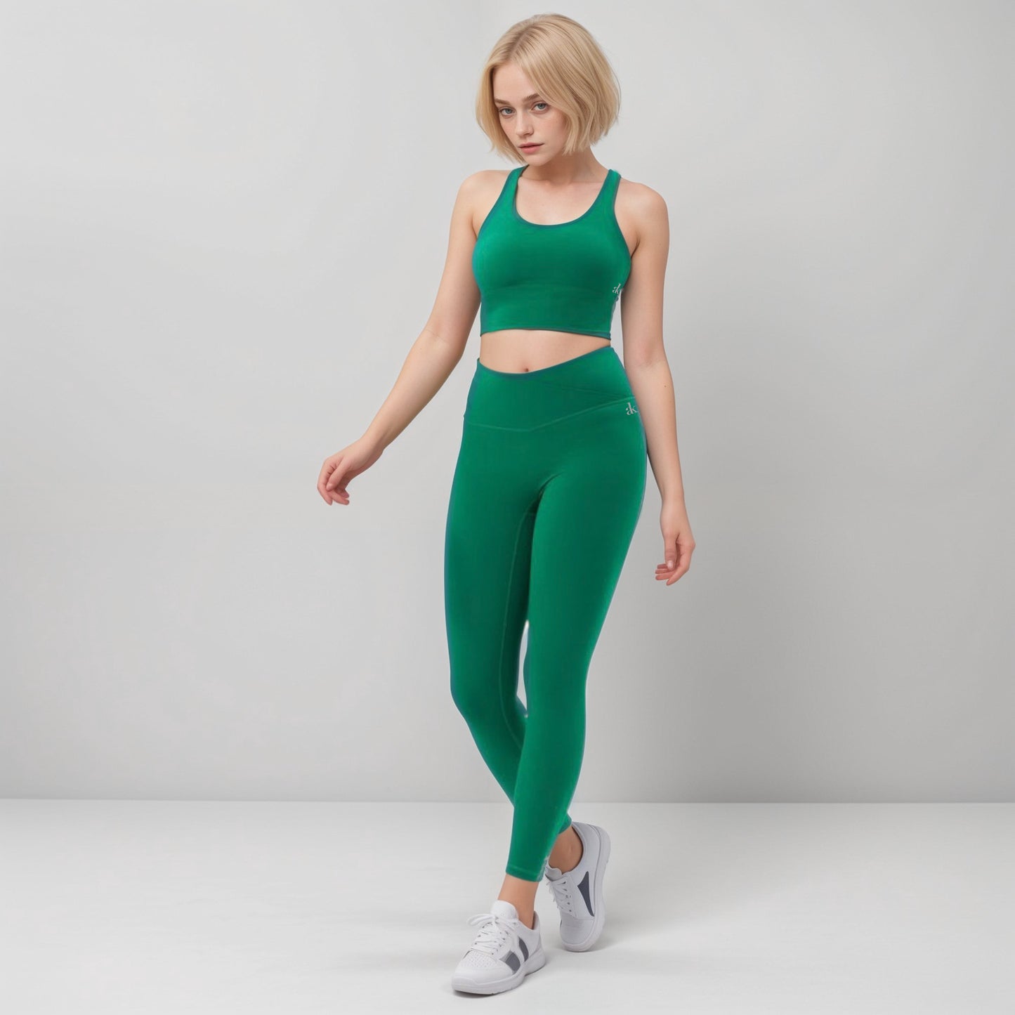Women's Strappy Back Sports Bra with High Support