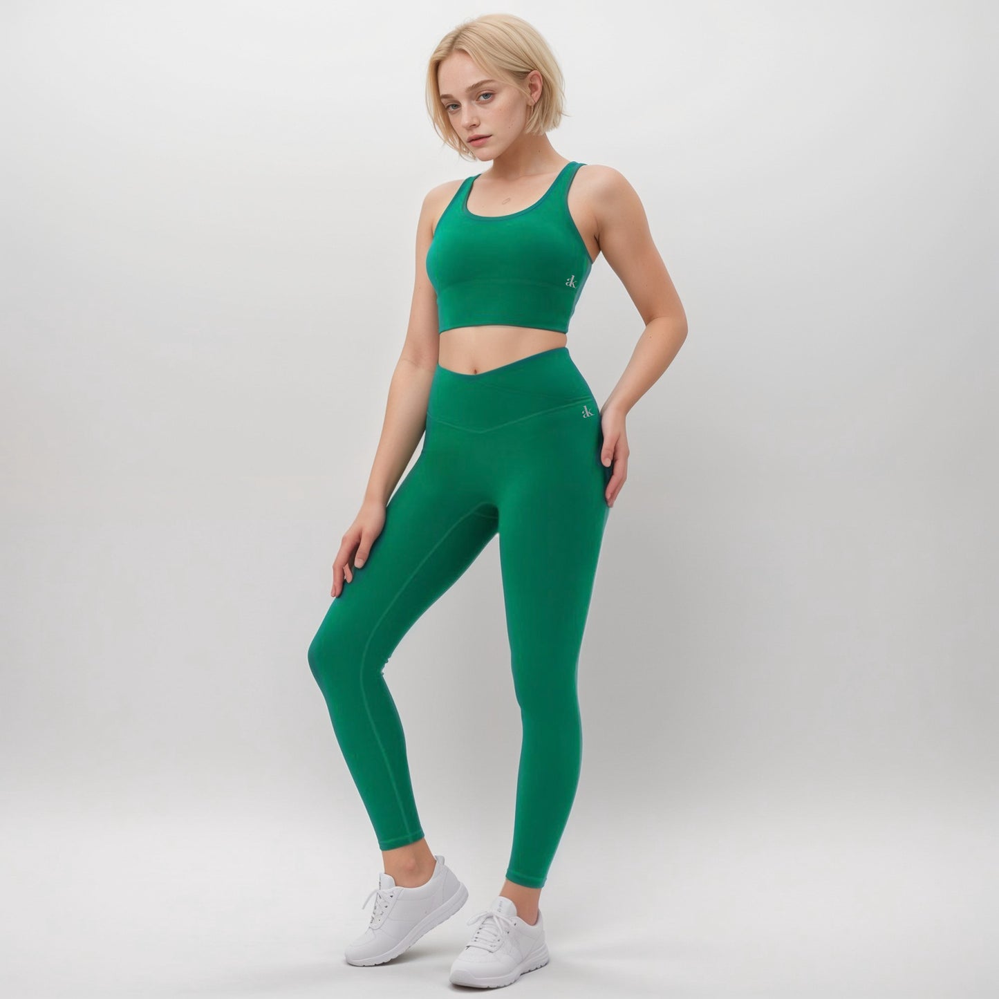Women's Strappy Back Sports Bra with High Support