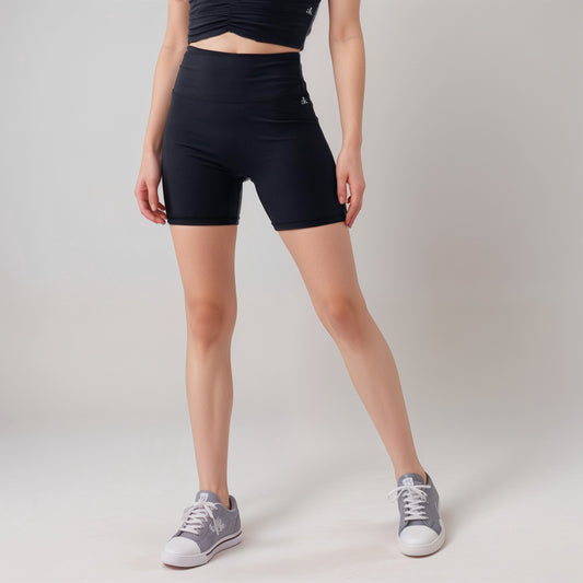 Active Women's High Waist Biker Shorts with Seamless Design