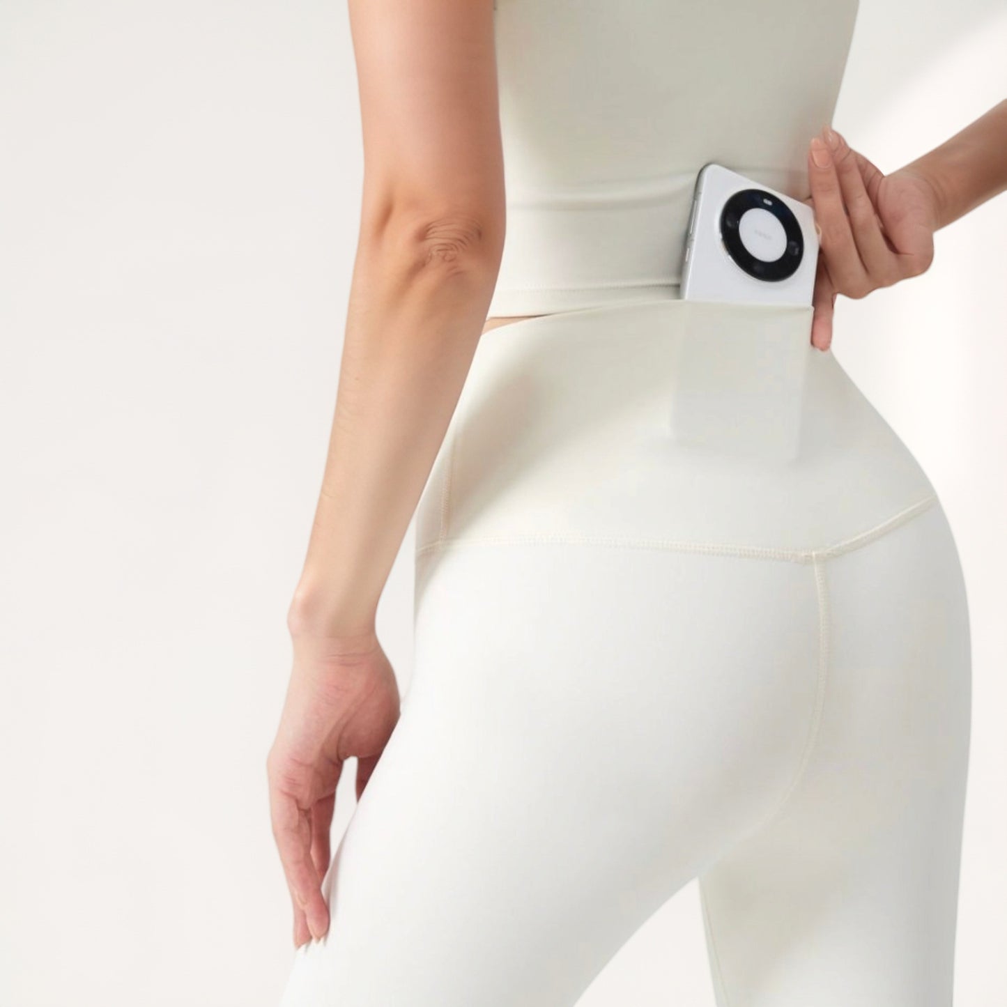 Seamless Full-Length Leggings with High Waistband for Streamlined Comfort and Everyday Stretch Fit