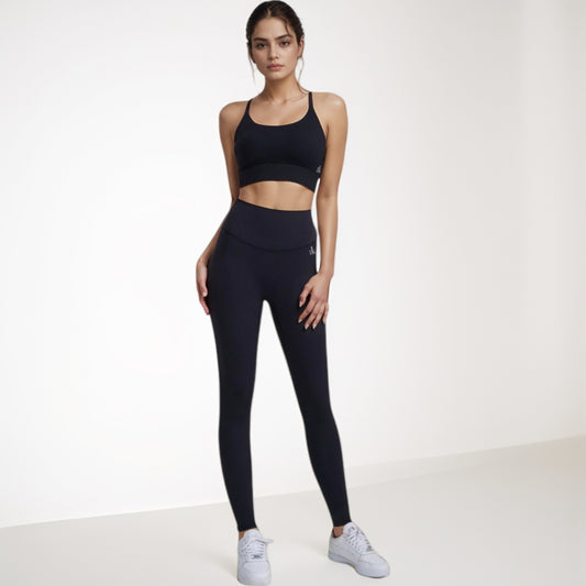 Seamless High Waist Leggings with Compression Fit and Ultra-Smooth Second Skin Feel