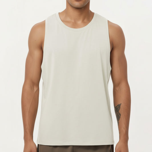 Men's Sleeveless Performance Tank Top with Lightweight Stretch and Athletic Fit