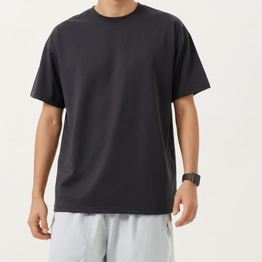 Men's Short Sleeve T-Shirt with Relaxed Fit Soft Lightweight Breathable Everyday Essential Top