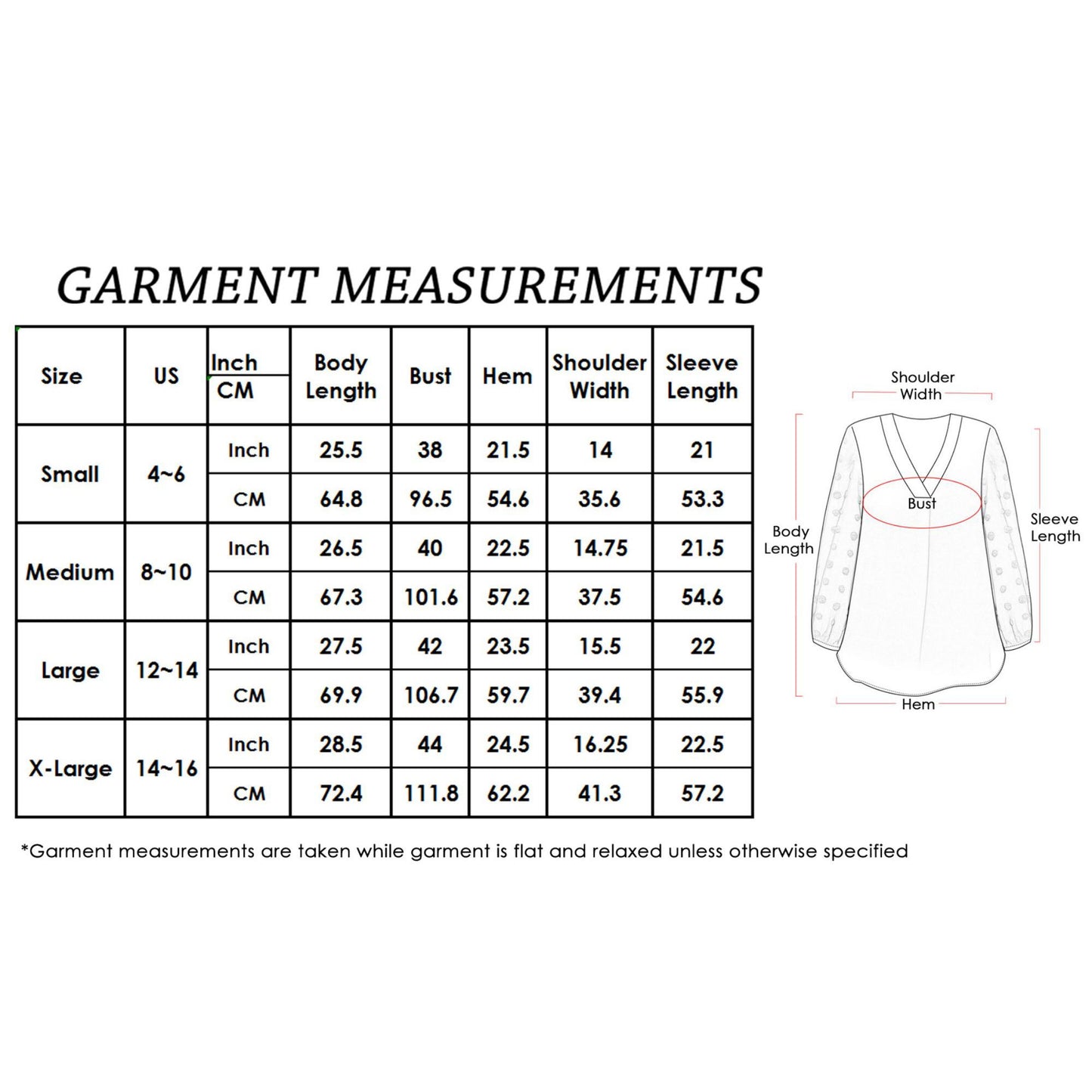 Chiffon Blouse Swiss Dot Long Sleeve Top