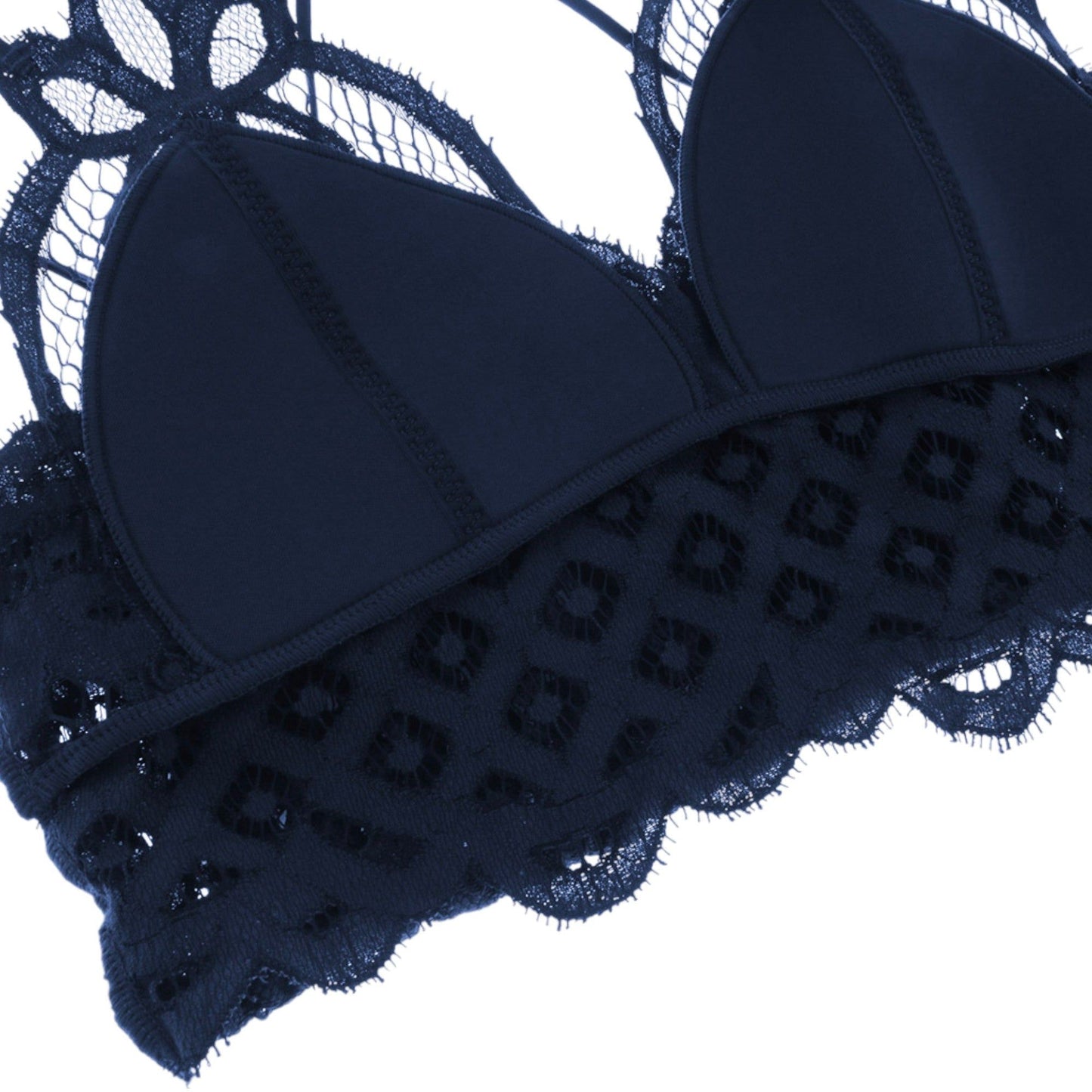 Floral Lace Bralette Crop Top