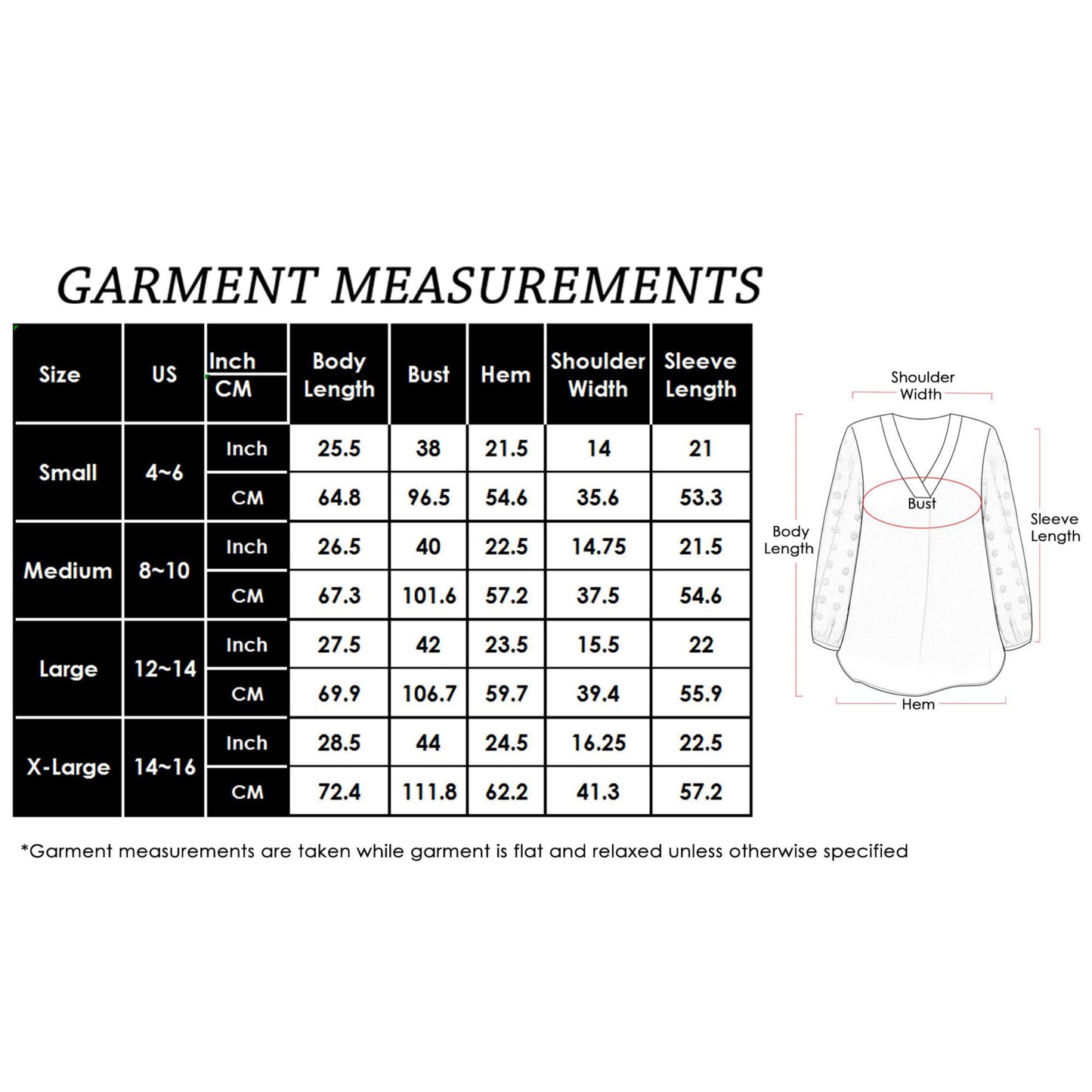 Chiffon Blouse Swiss Dot Long Sleeve Top