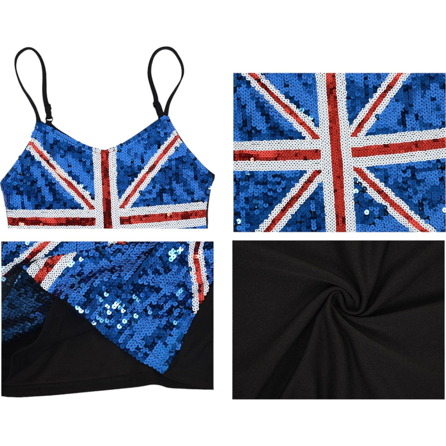 United Kingdom Sequin Cami Top