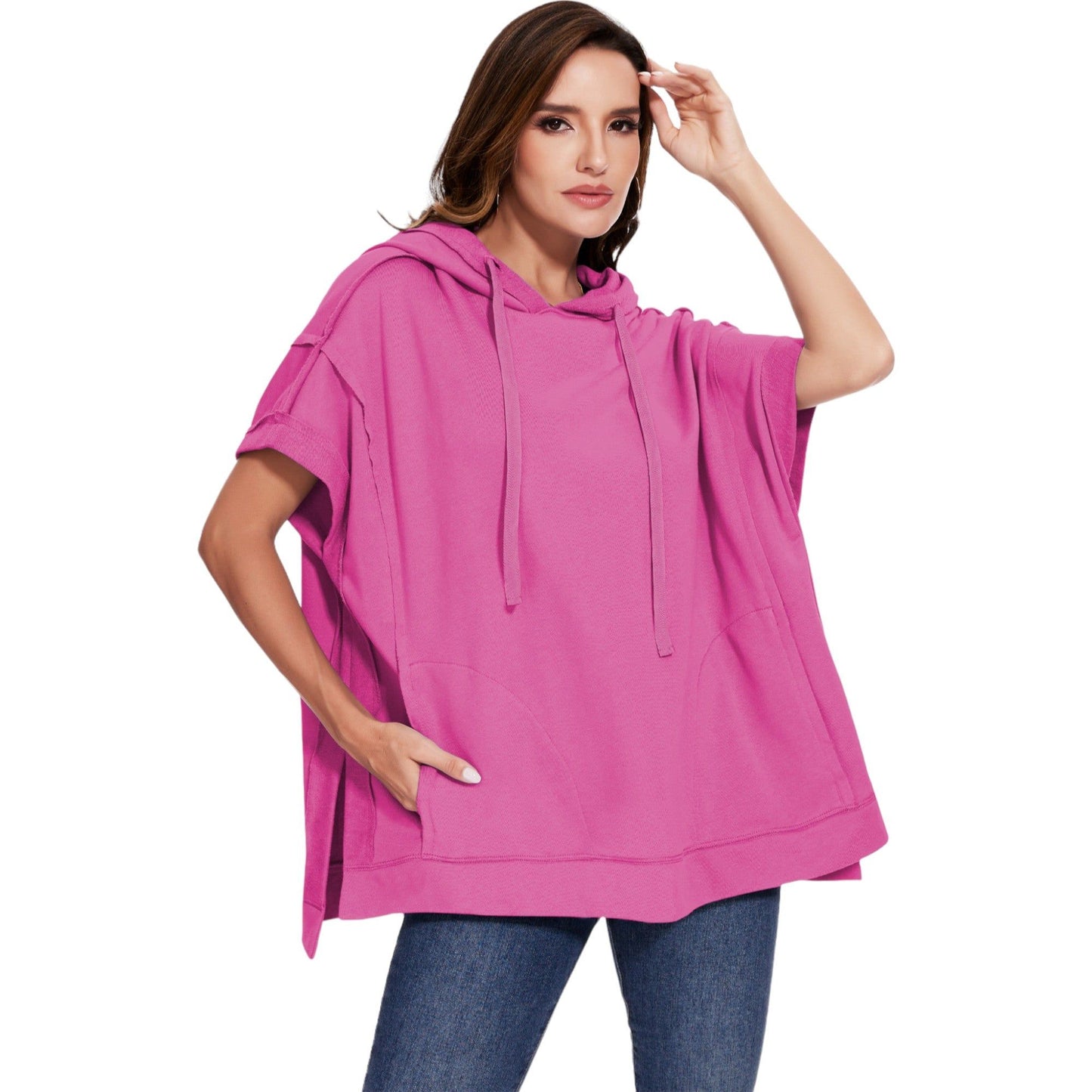 Boyfriend Short-Sleeve Hoodie