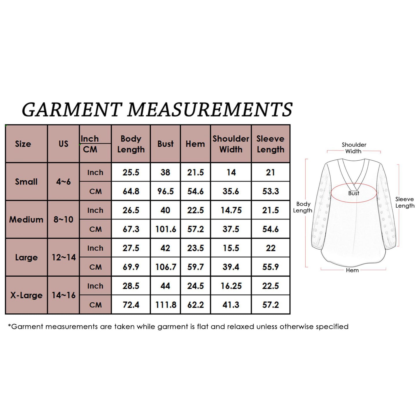 Chiffon Blouse Swiss Dot Long Sleeve Top