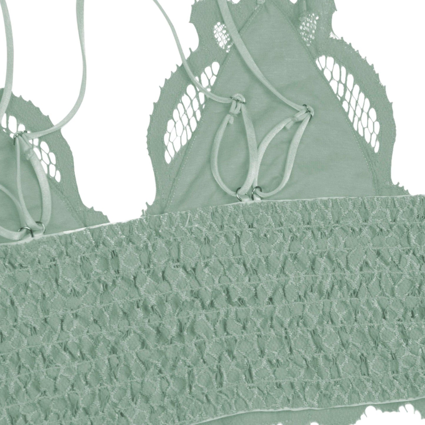 Floral Lace Bralette Crop Top