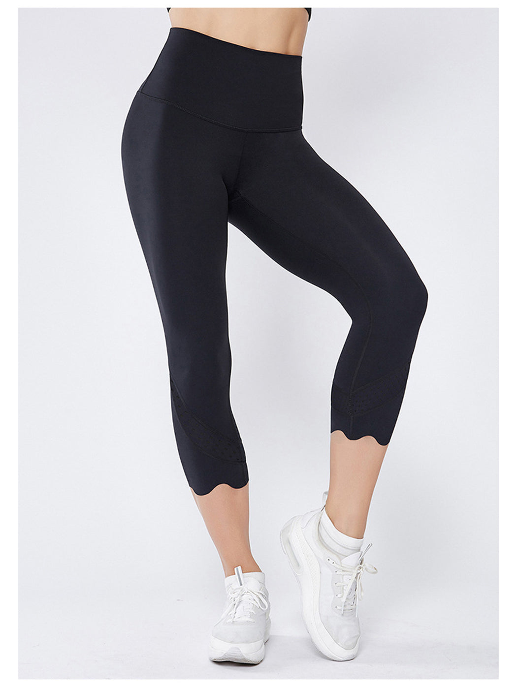 Laser Engineered Scalloped Yoga Pants