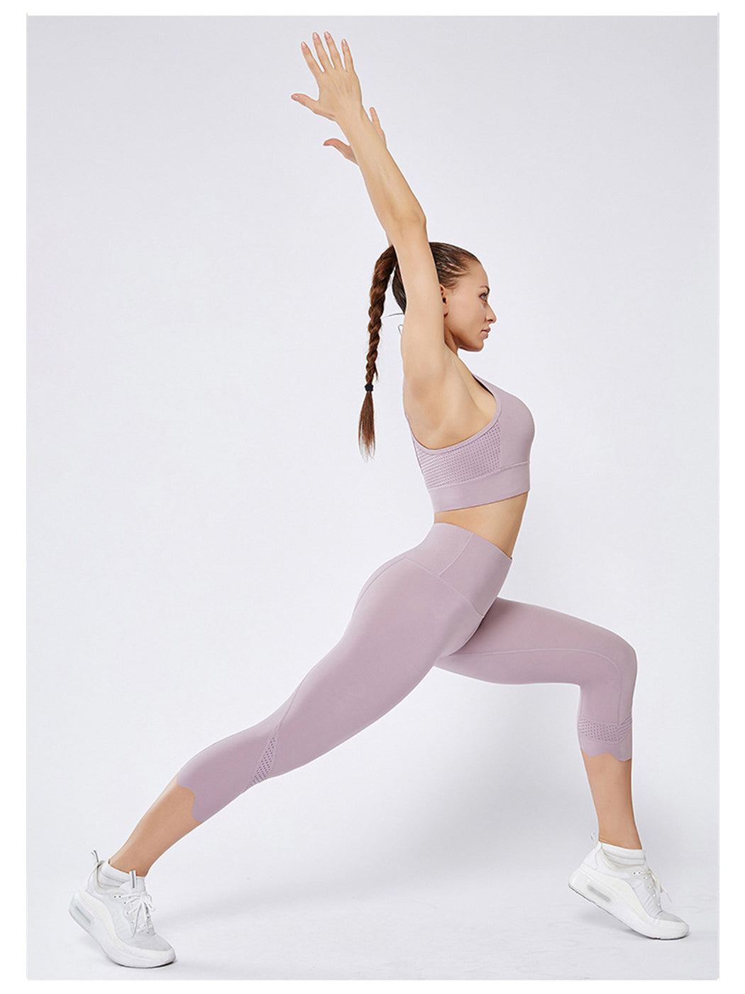 Laser Engineered Scalloped Yoga Pants
