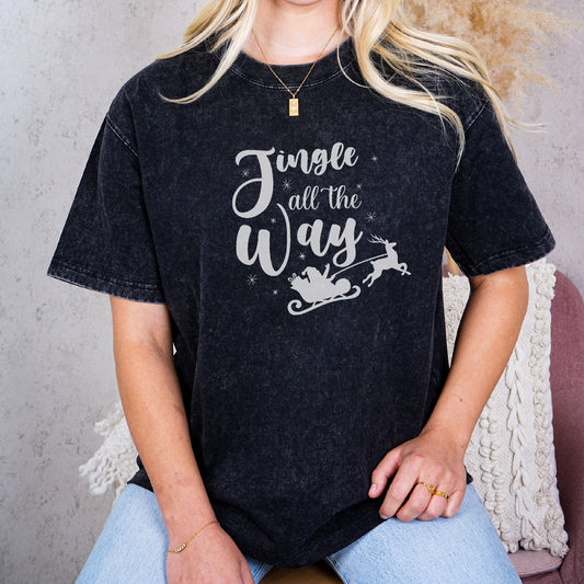 Merry and Magical 'Jingle All the Way' Christmas T-shirt