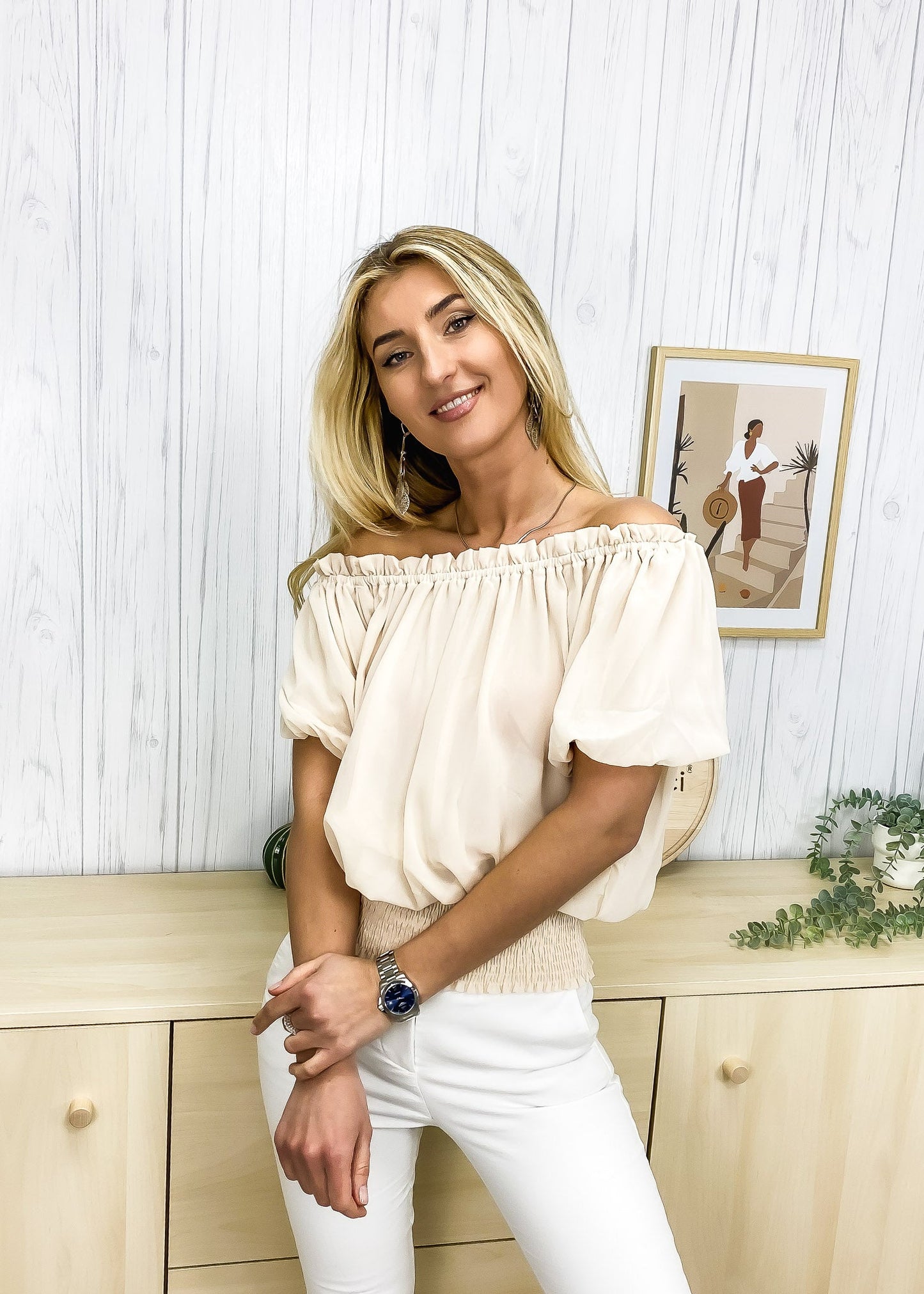 Dainty Off Shoulder Blouse