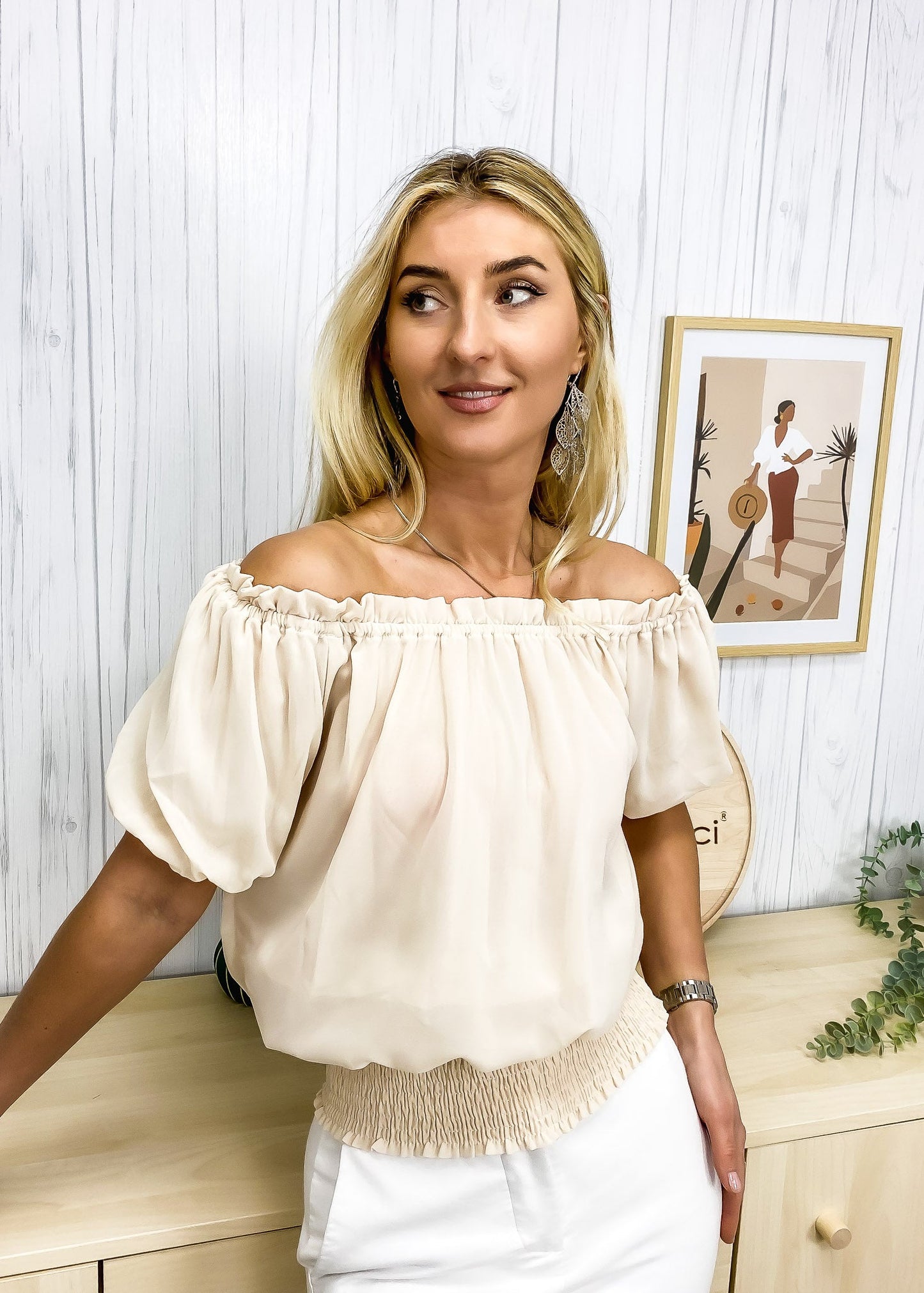 Dainty Off Shoulder Blouse