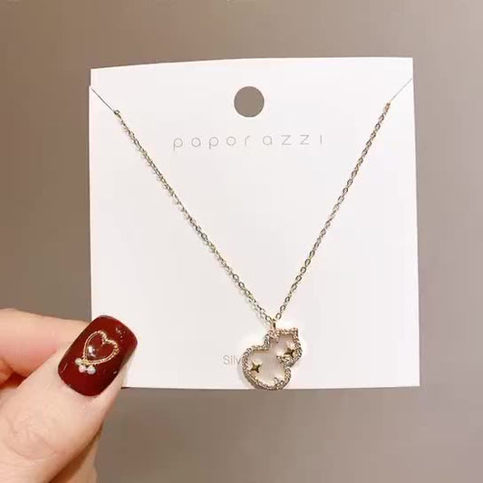 Pear Shaped Pendant Necklace