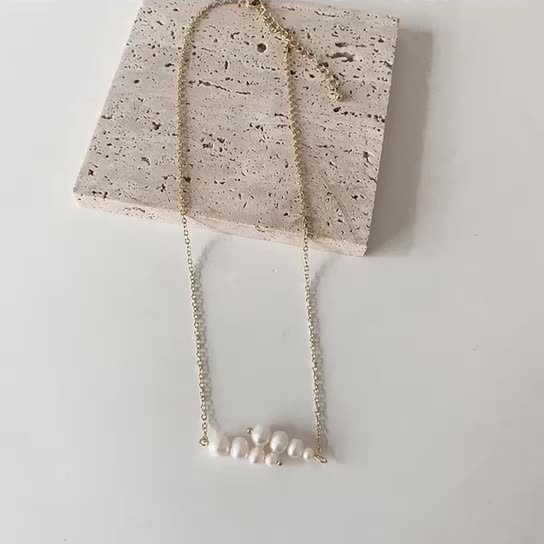 Layered Pearls Necklace