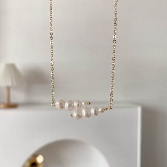 Layered Pearls Necklace