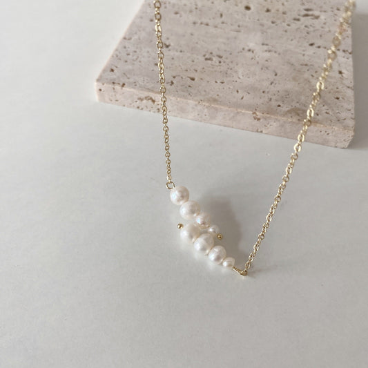 Layered Pearls Necklace