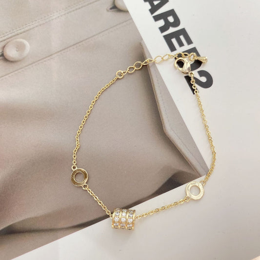 Gold Roller Bracelet