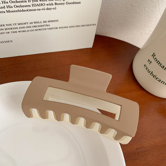 Dual Colored Jumbo Acrylic Hair Claw