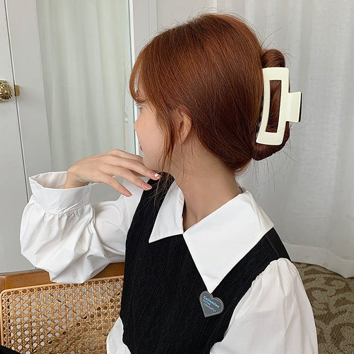 Dual Colored Jumbo Acrylic Hair Claw