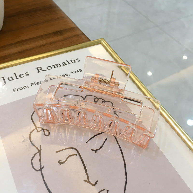 Transparent Acrylic Hair Claw