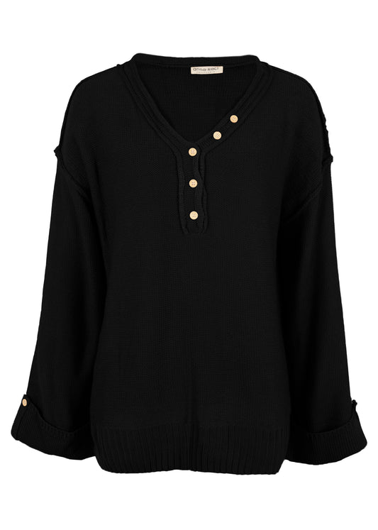 Long Sleeve Folded Cuff Tee