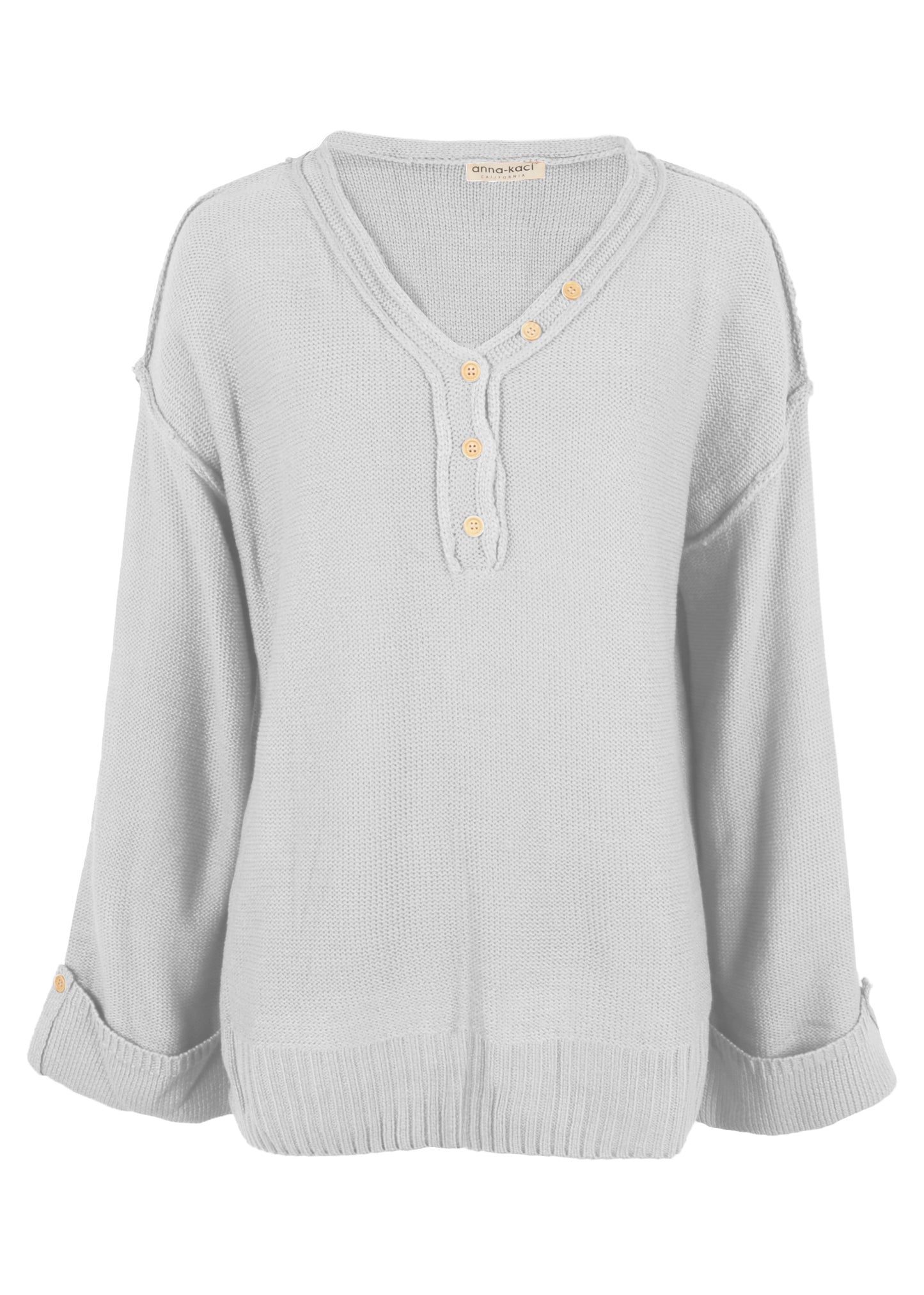 Long Sleeve Folded Cuff Tee