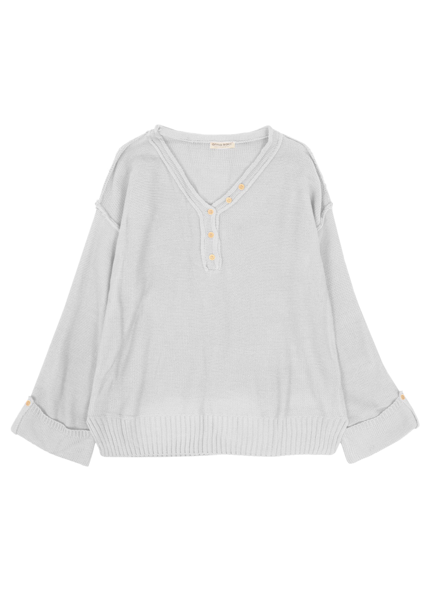 Long Sleeve Folded Cuff Tee