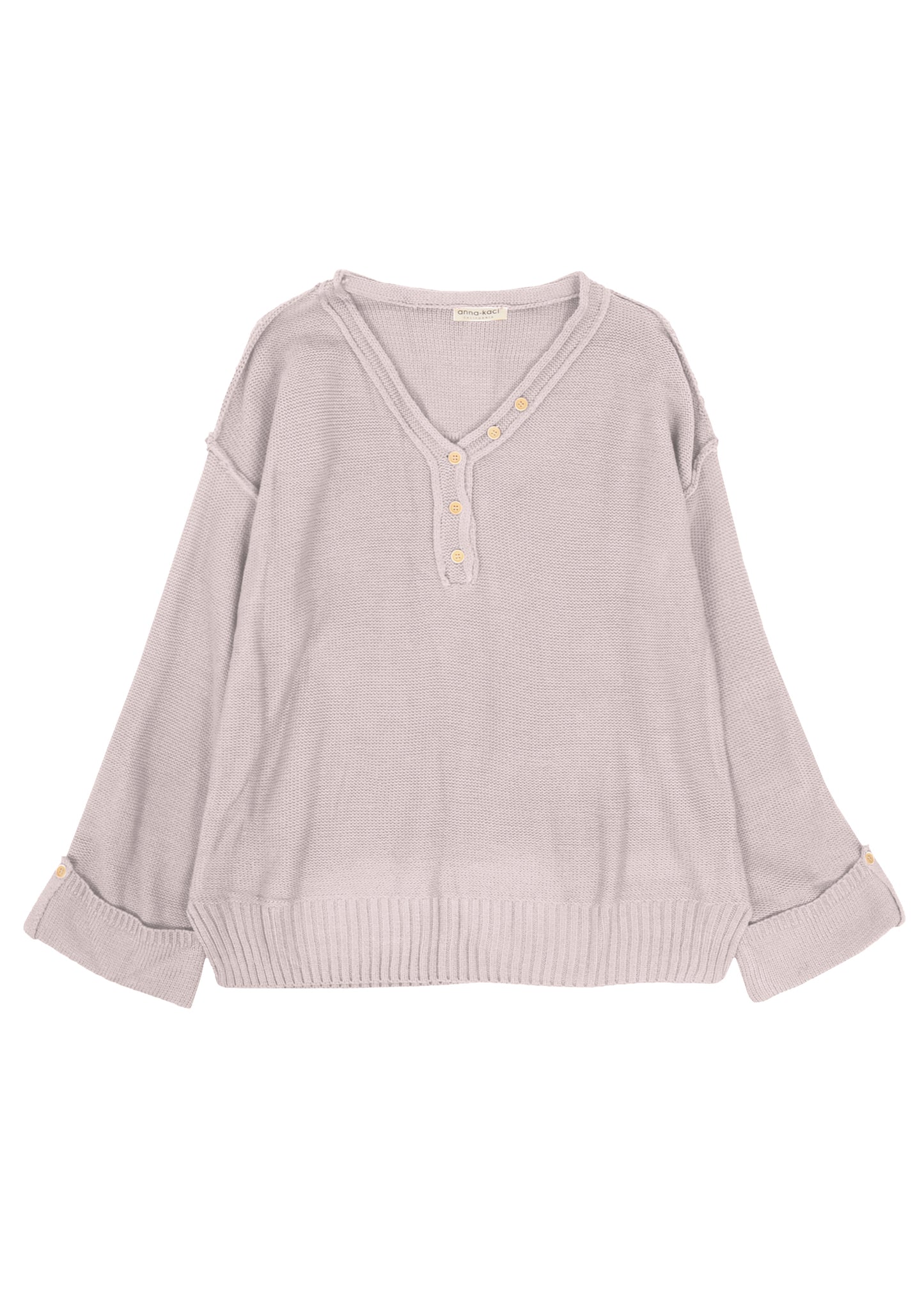Long Sleeve Folded Cuff Tee