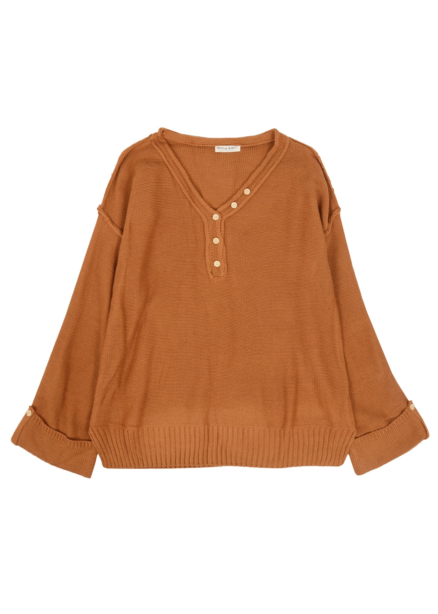 Long Sleeve Folded Cuff Tee