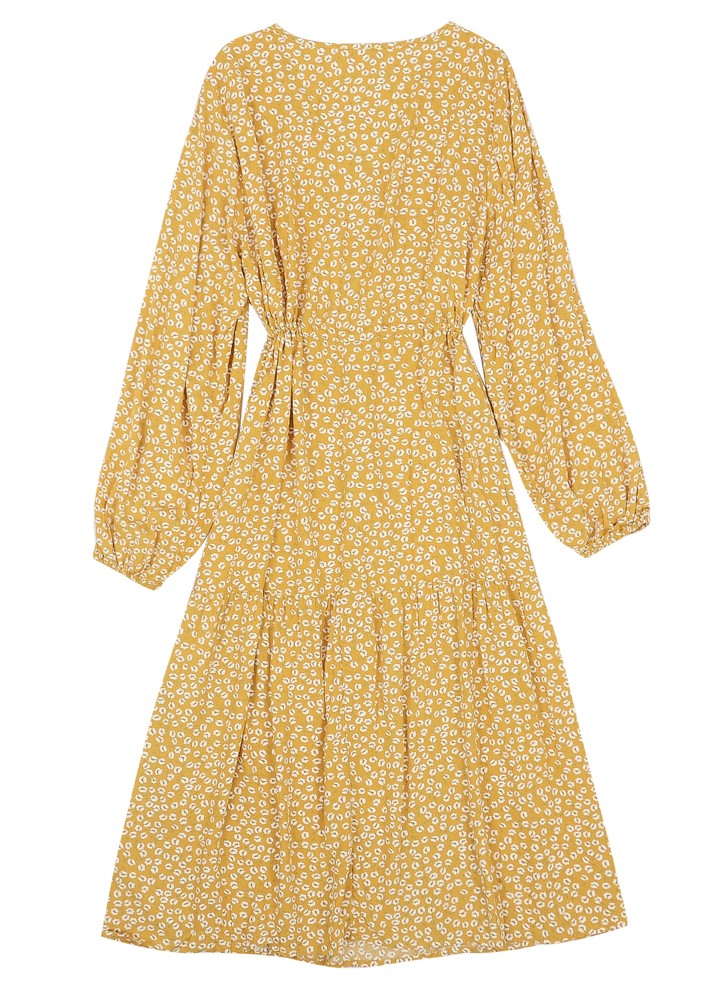 Floral Tie Waist Shirt Dress