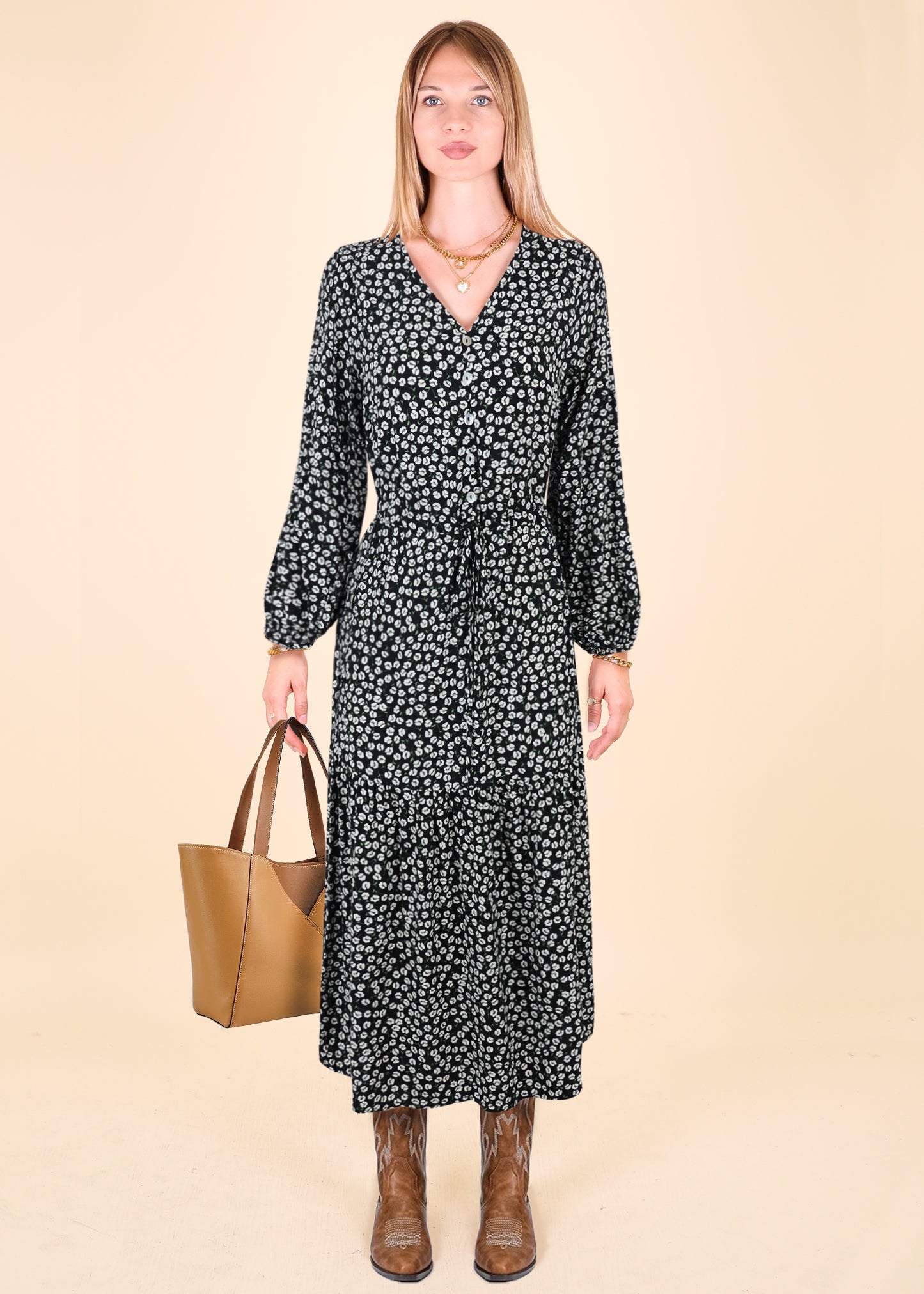 Floral Print Light Dress
