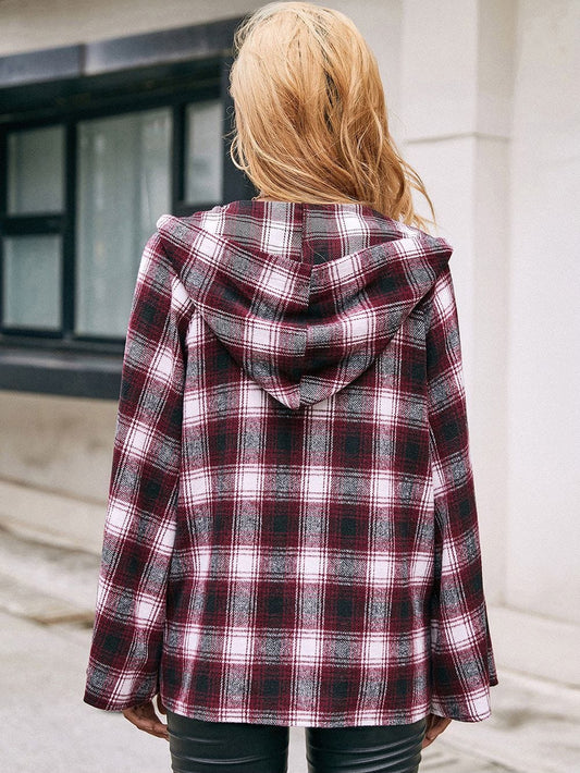 Bell Sleeve Tartan Jacket
