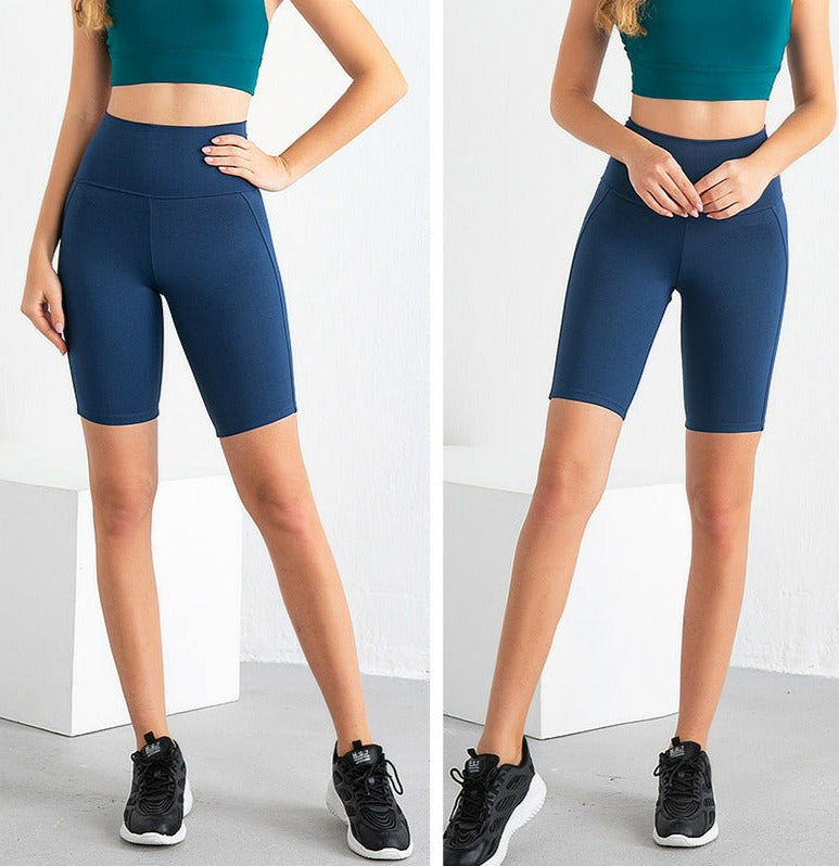 High Rise Sculpting Biker Shorts