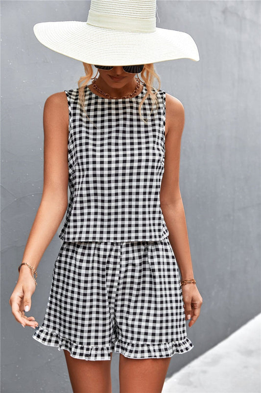 Gingham Print Summer Coordinates