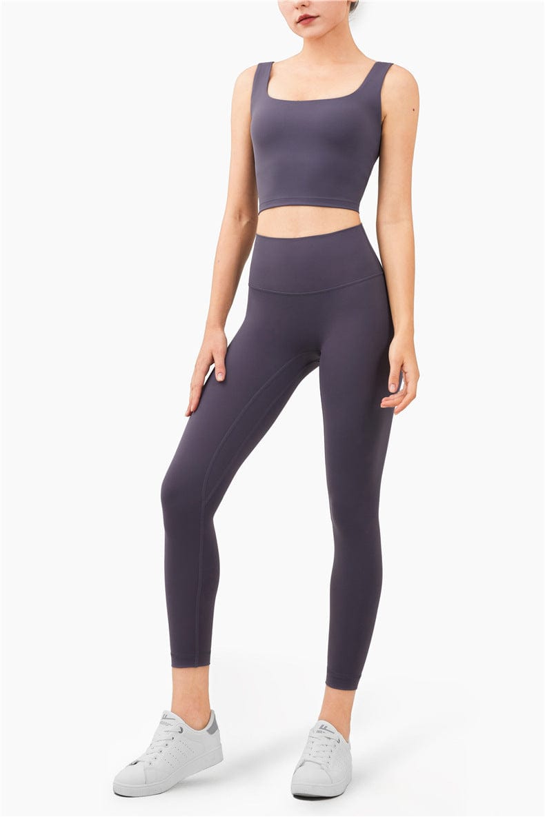 Scoop Neck Cropped Tank Top