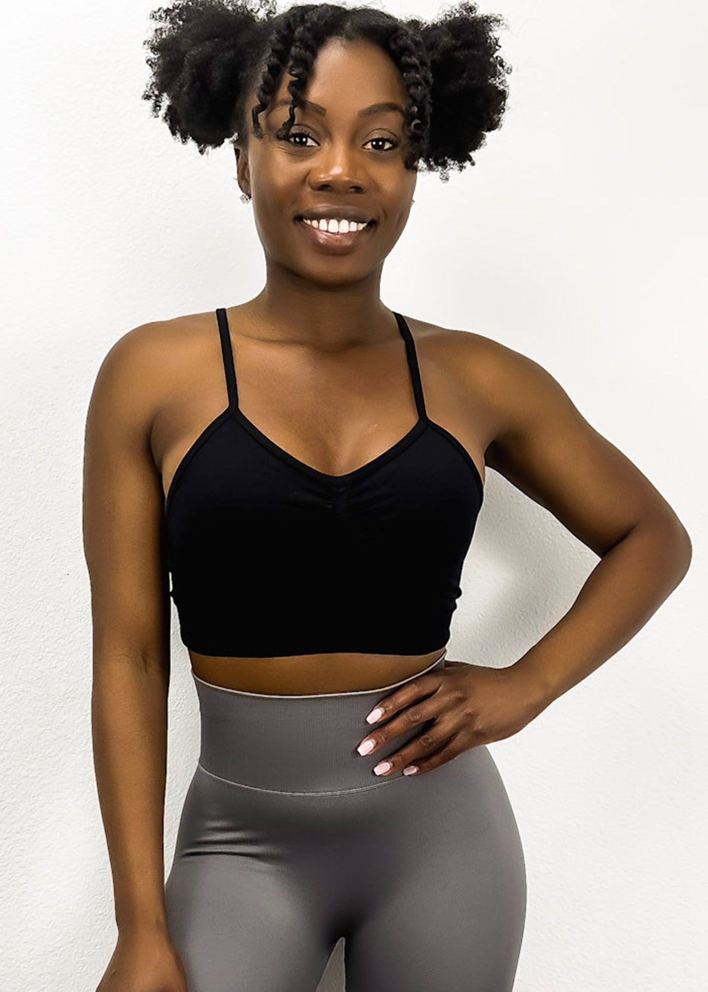 Scoop Neck Classic Sports Bra