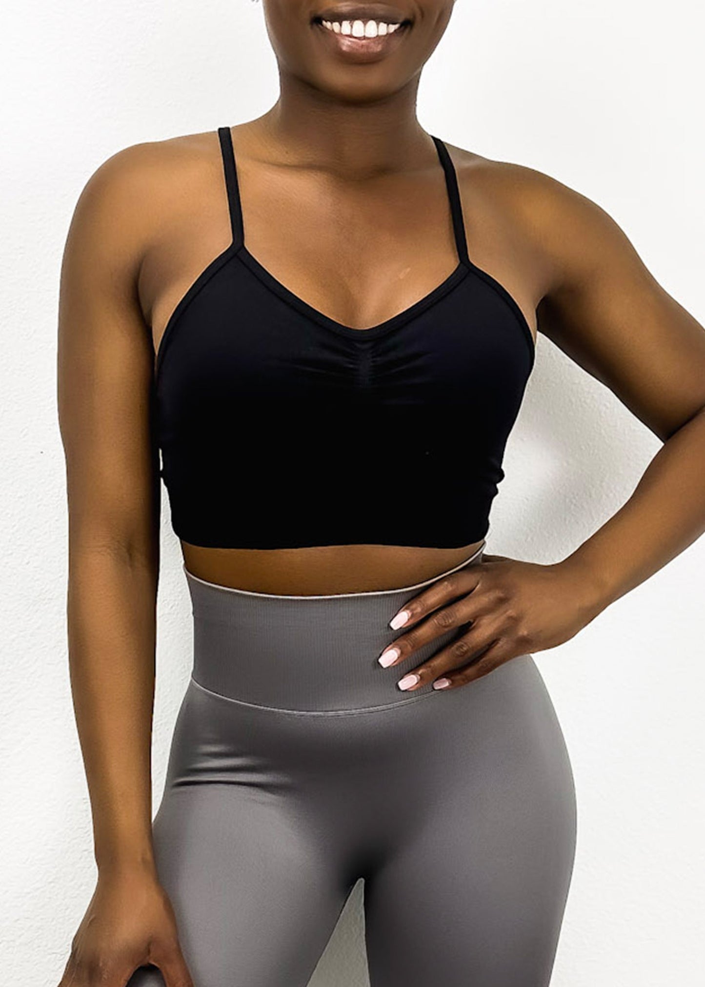 Scoop Neck Classic Sports Bra