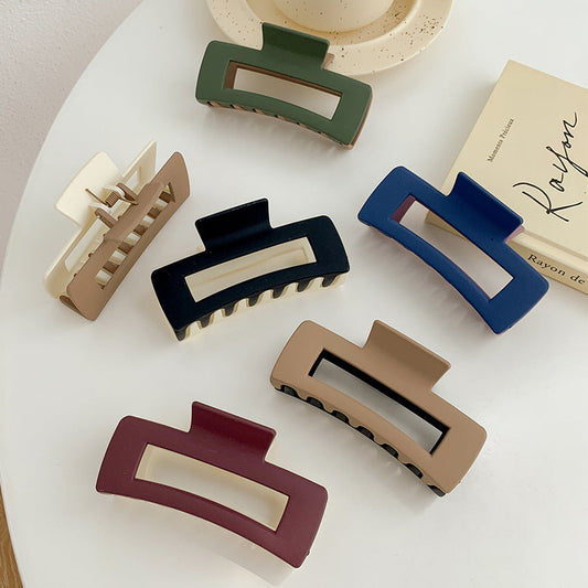 Dual Colored Jumbo Acrylic Hair Claw