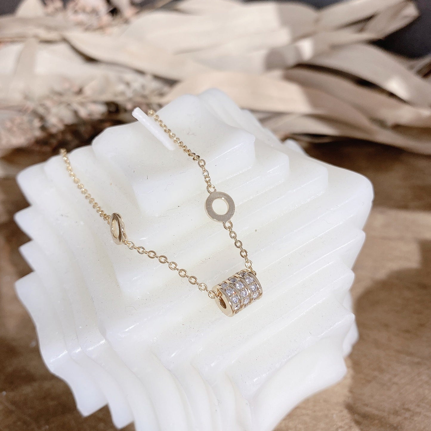 Gold Roller Bracelet