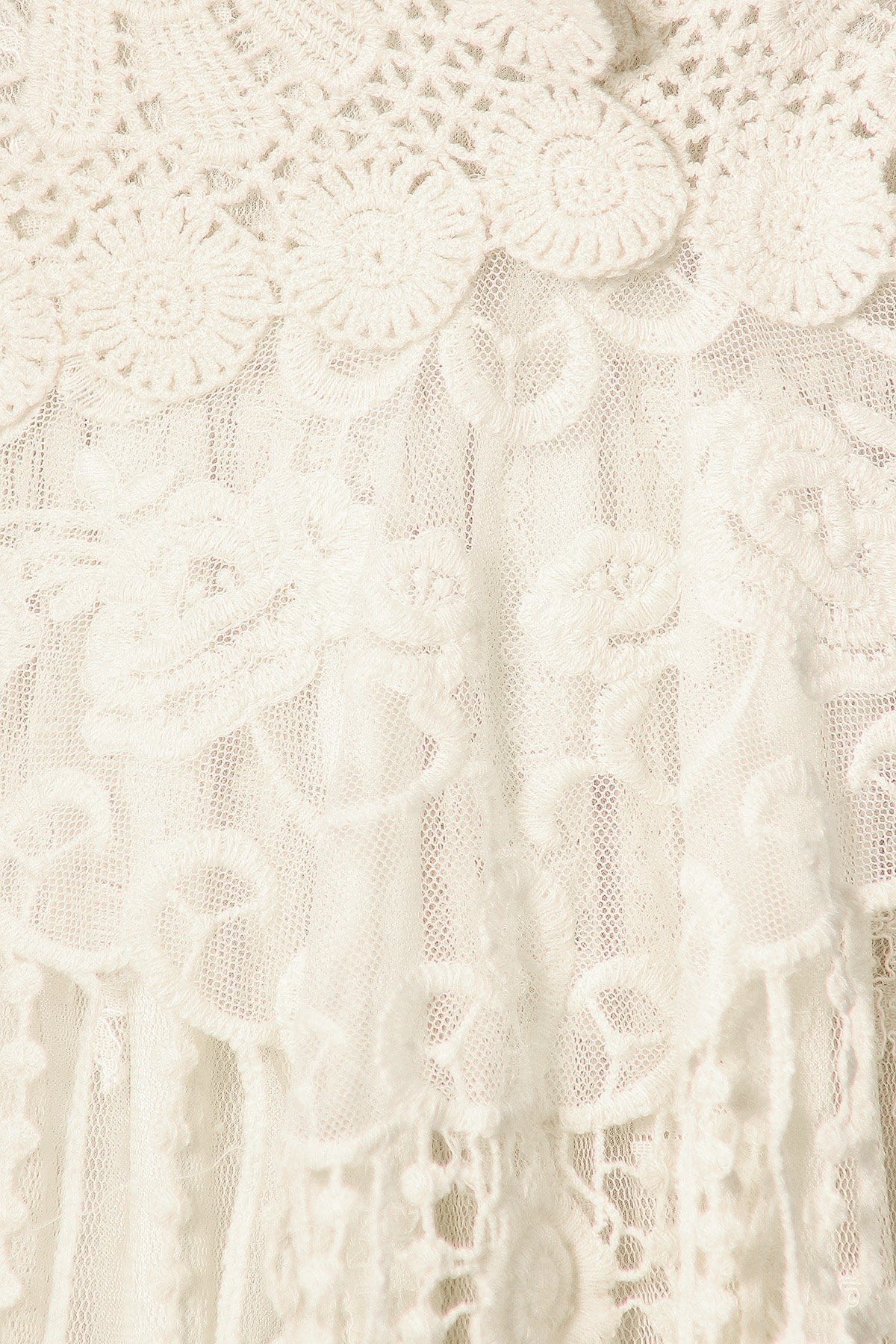 Gatsby Crochet Vest Lace Dress Set