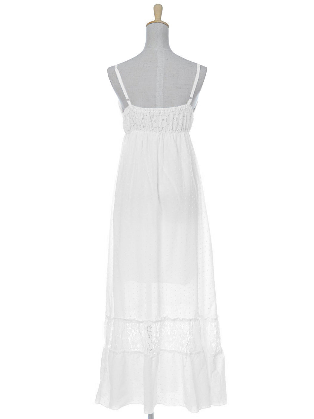 Sweetheart Neckline Lace Maxi Dress