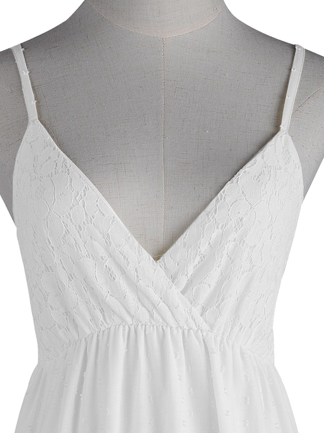 Sweetheart Neckline Lace Maxi Dress
